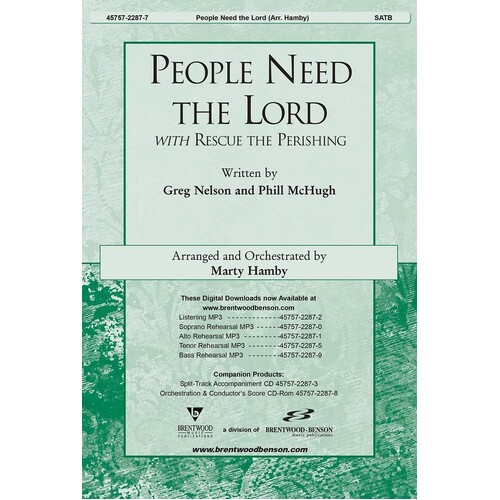 People Need The Lord SATB