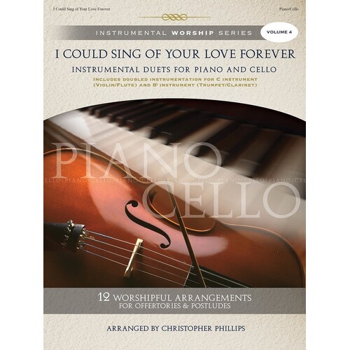 I Could Sing Your Love Forever Piano/Vc Track CD (CD Only)