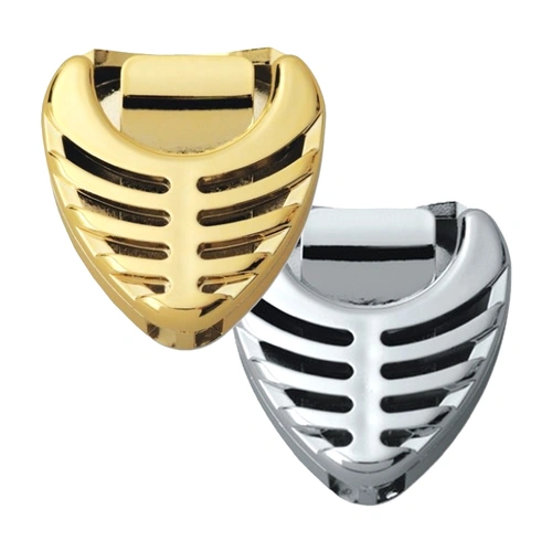 Pickboy Gold & Silver Spring Loaded Pick Case with Adhesive Tab