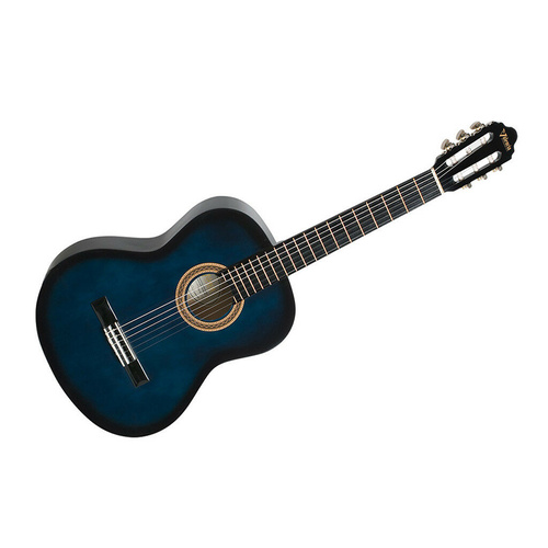 Valencia Nylon String Guitar Half Size (1/2) Blue New