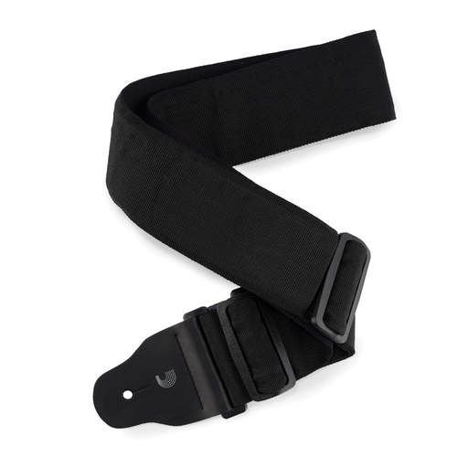 Planet Waves 3 Inch Wide Bass Guitar Strap, Black