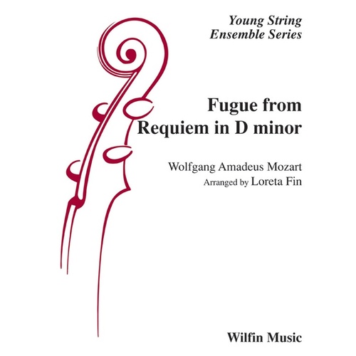 Fugue From Requiem In D Minor String Orchestra Gr 4