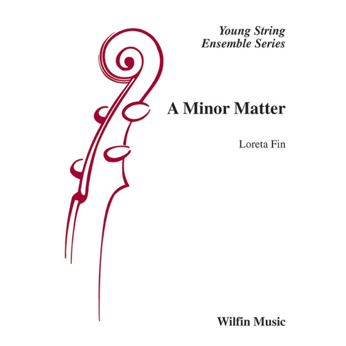 A Minor Matter SO Grade 2 String Orchestra Sheet Music