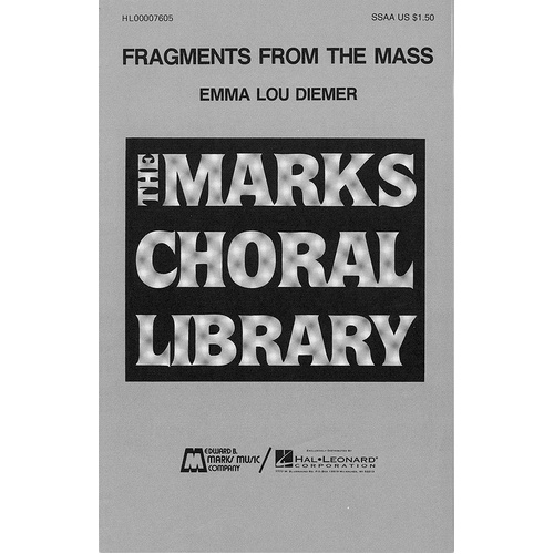 Fragments From The Mass Un SSAA (Octavo)
