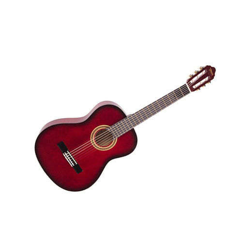 Valencia Nylon String Guitar Quarter Size (1/4) Red New