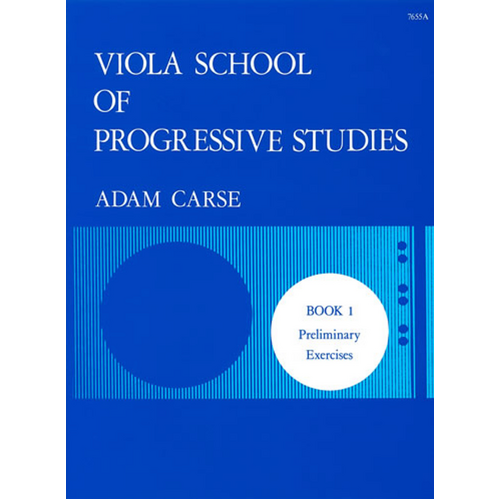 Carse Viola School of Progressive Studies Book 1 - Viola Sheet Music & Method Book