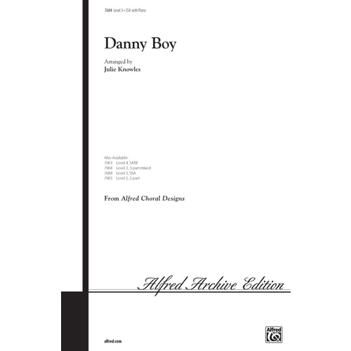 Danny Boy SSA Arr Knowles