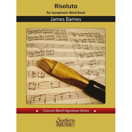 Risoluto For Symphonic Band Sc/Pts Score/Parts