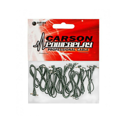 Carson Powerplay Dc Cable 10 Pack Right Angle Connectors