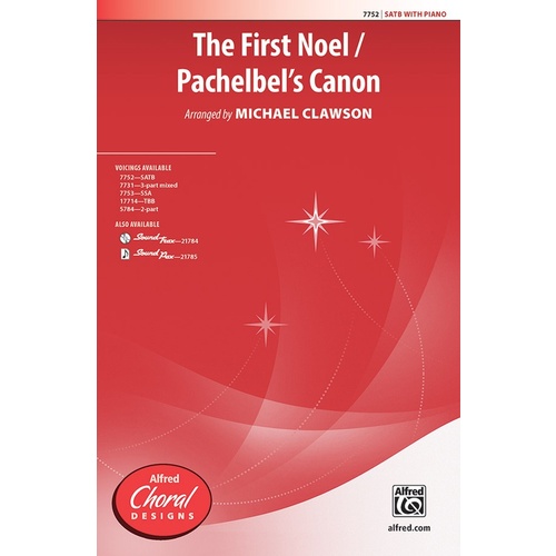 First Noel / Pachelbels Canon SATB