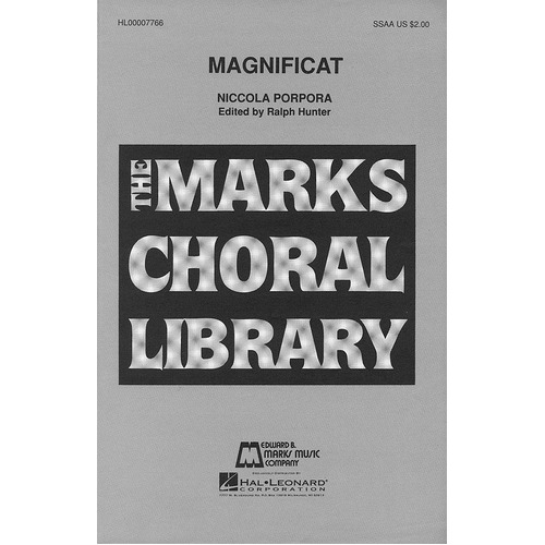 Magnificat SSAA (Octavo)