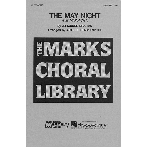 The May Night SATB (Octavo)