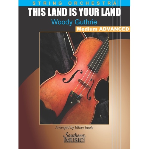 This Land Is Your Land Med/Adv String Orchestra Sc/Pts Score/Parts