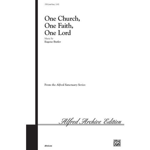 One Church One Faith One LordsSATB