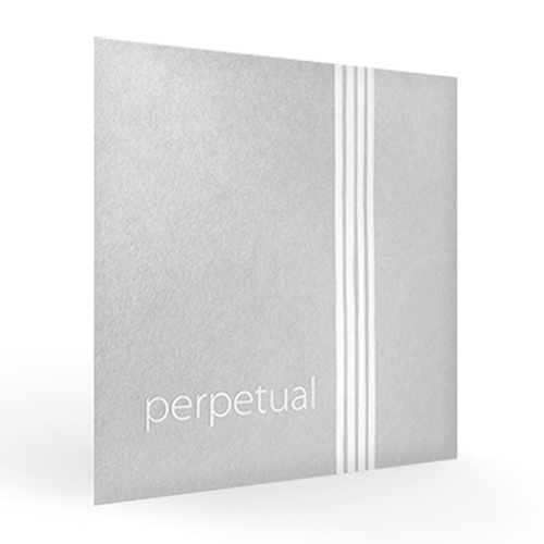 Pirastro Perpetual Violin String Set - A Steel/Chrome, Synthetic Core, 4/4 Size