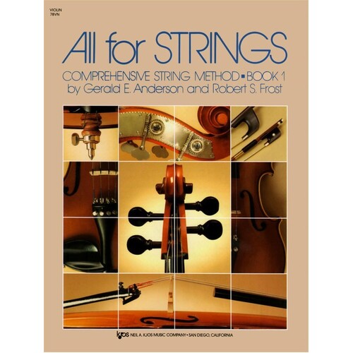 All For Strings Book 1 Violin (Softcover Book)