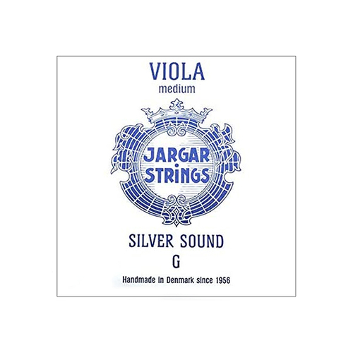 Jargar Viola String C Silver Medium-Blue