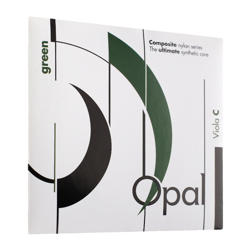 Opal Green Pro 16.5in Viola C String Nylon/Tungsten-Silver