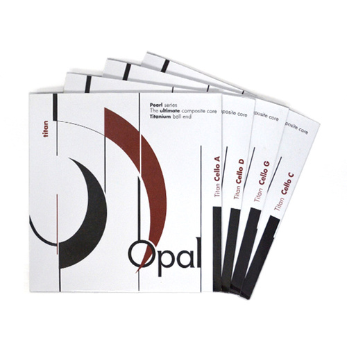 Opal Titan Cello Set with Titanium Ball