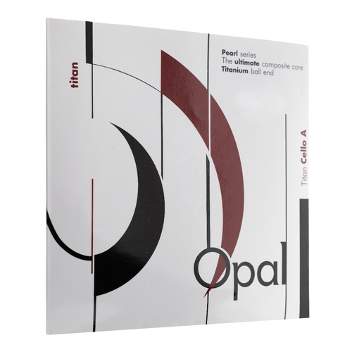 Opal Titan Steel Core Cello A String with Alloy Winding and Titanium Ball