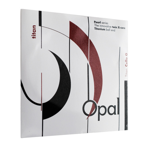 Opal Titan Steel Rope-Core Cello String with Tungsten Winding - G