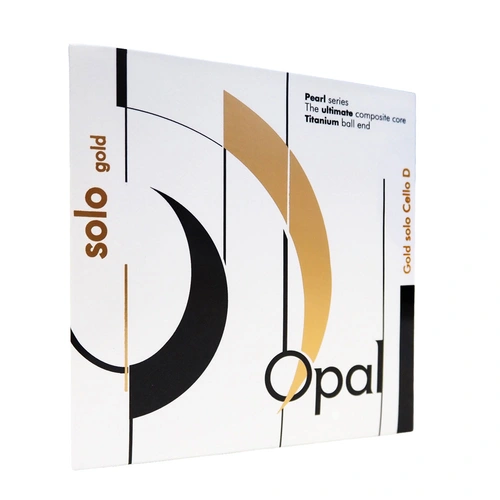 Opal Gold Soloist Cello Steel/Stainless Steel D String 14.1kg Tension 69.5cm Length