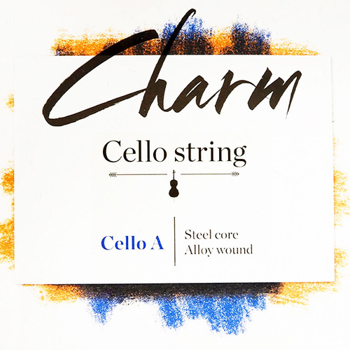 Charm Cello String Steel/Alloy A 4/4 Size