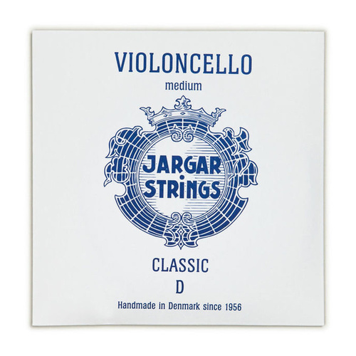 Jargar Classic Cello D String Medium Blue-4/4