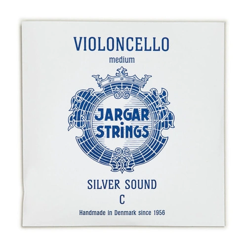 Jargar Silver Sound Cello Strings G and C Medium 4/4