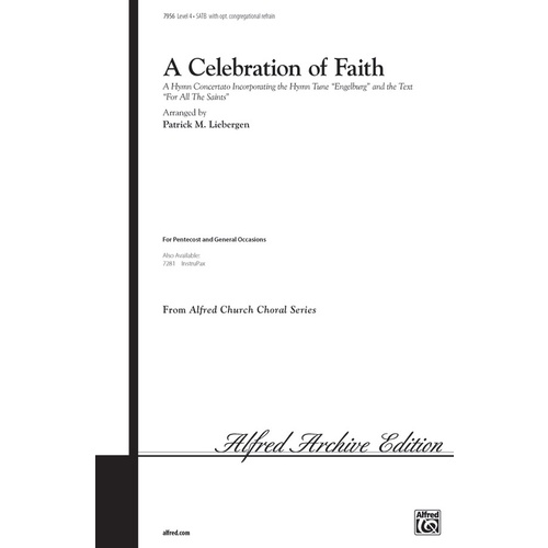 Celebration Of Faith Liebergen SATB
