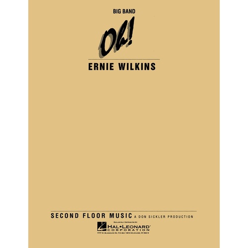 Oh Big Band (Music Score/Parts)