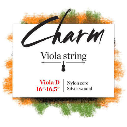 Charm Viola Silver D 16-16.5 Inch