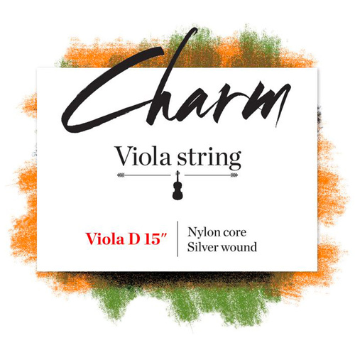 Charm Viola Silver D 15-15.5 Inch