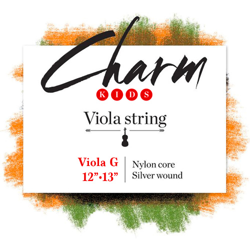 Charm Viola G String Silver 12-13 Inch