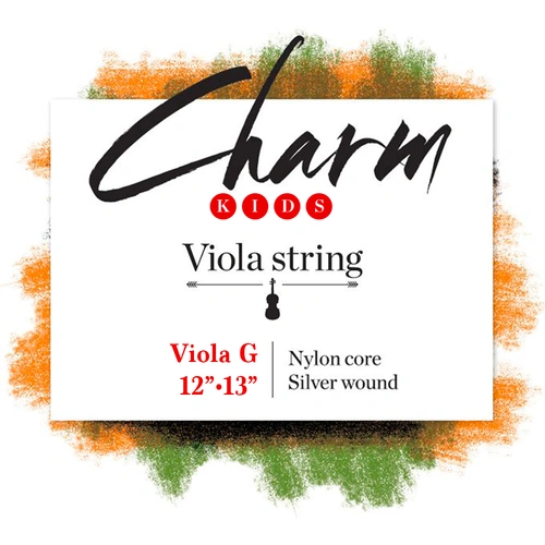 Charm Viola G String Silver 12-13 Inch