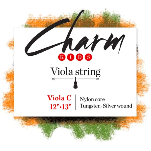 Charm Viola C String Tungsten/Silver 12-13 Inches