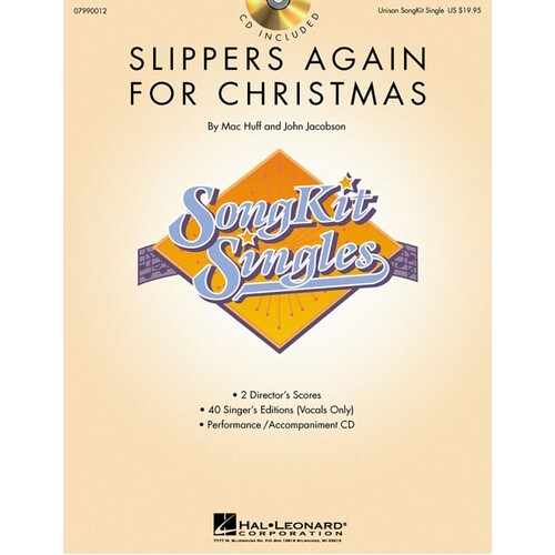 Slippers Again For Christmas 2 Pt Songkit Single 