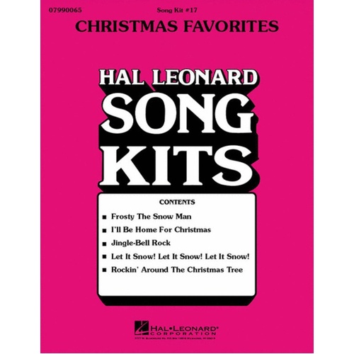 Song Kit 17 Christmas Favorites (C/R) 