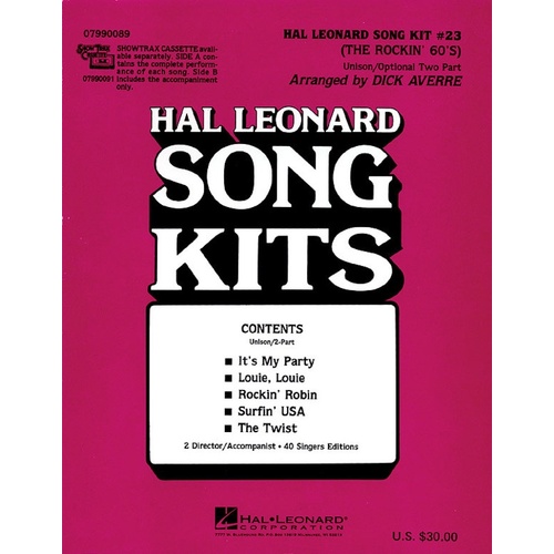 Song Kit 23 Rockin 60s ShowTrax Cass (CD Only)
