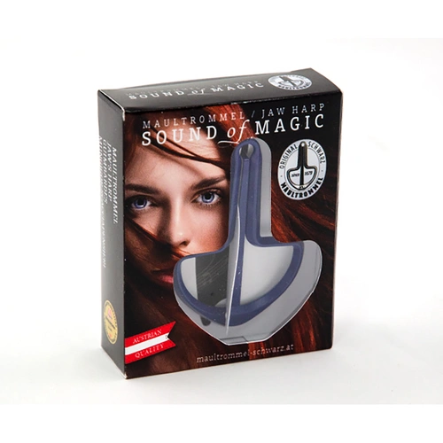Schwarz Jaw Harp D21 Size 12 (75mm) Blue - Sound of Magic Series