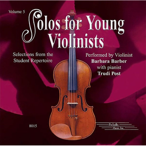 Solos for Young Violinists Volume 5 CD