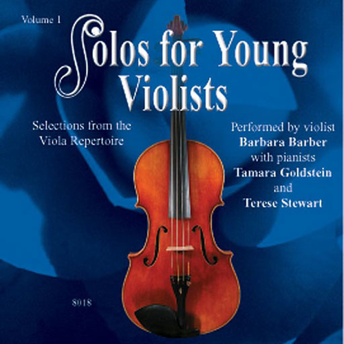 Solos for Young Violists Volume 1 CD - Viola Sheet Music and Albums
