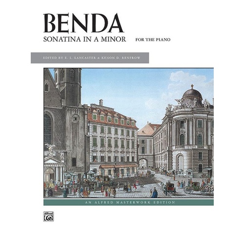 Benda Piano Sonatina in A Minor Sheet Music