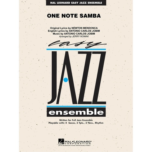 One Note Samba Junior Ensemble 2 (Music Score/Parts)