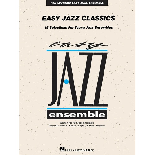 Easy Jazz Classics Baritone Sax (Softcover Book)
