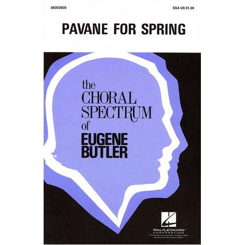 Pavane For Spring SSA (Octavo)