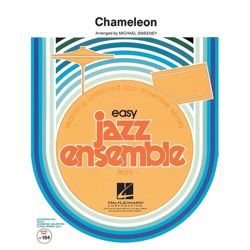Chameleon Jazz Ensemble Arrangement for Young Groups by Hal Leonard