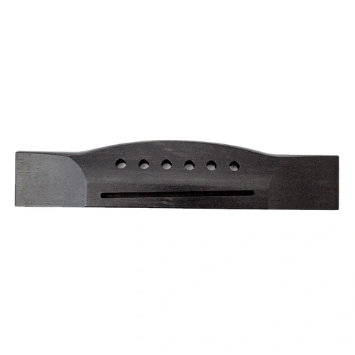 Western Ebony Guitar Bridge 15.5cm Made in Germany