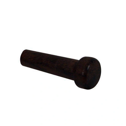 Guitar Bridge Pin - Plastic Black - High-Quality and Durable