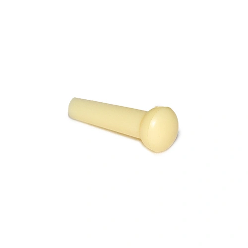 Plastic White Guitar Bridge Pin - German Made